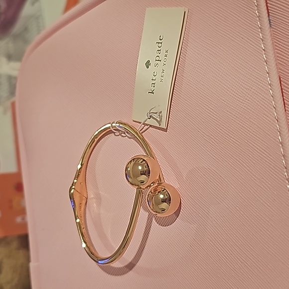 Kate Spade Golden Girl Bangle in Rose Gold - Picture 1 of 4